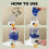 Smart Laundry Cup Portable Mini Underwear Washer1pc 3