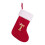 Bestickter Weihnachtsstrumpf mit Initialen, gestrickt, Kinder, 1 Stück 2