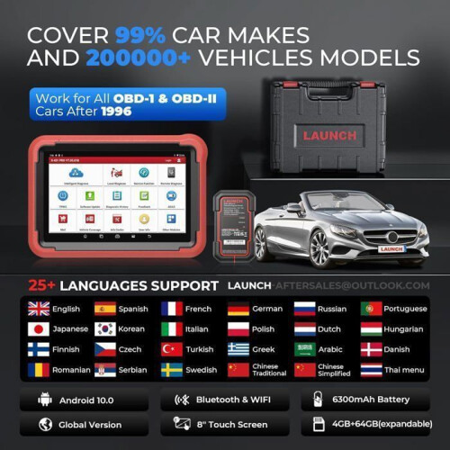 LAUNCH X431 PROS V 5.0 Vailse Diagnosetool Auto Multimarke Gerät OBD2 37+ Spezialfunktionen 2