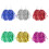 Pompon da cheerleader, colori assortiti, resistenti e riutilizzabili, 12 pezzi 5