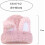 Ασαφές καπέλο για γυναίκες Y2k Beanie Χαριτωμένα αυτιά λαγουδάκι Ζεστό χειμωνιάτικο 2