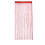 Karymi Flat Silver Thread Beaded Curtain with Tassels 1-Pack 2