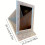 Luxury Folding Oval Table Mirror with Rhinestone Frame, Portable Vanity Mirror with Sturdy Foldable Stand – No Assembly Required 3