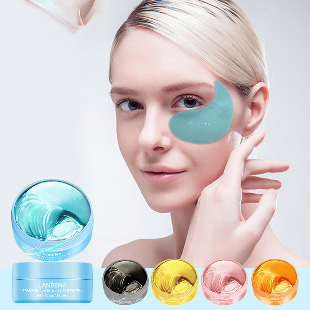 Penghui-Toys (Hyaluronic Acid Eye Mask) 60Pcs Anti-Wrinkle Eye Mask Patches For Fine Lines & Bags