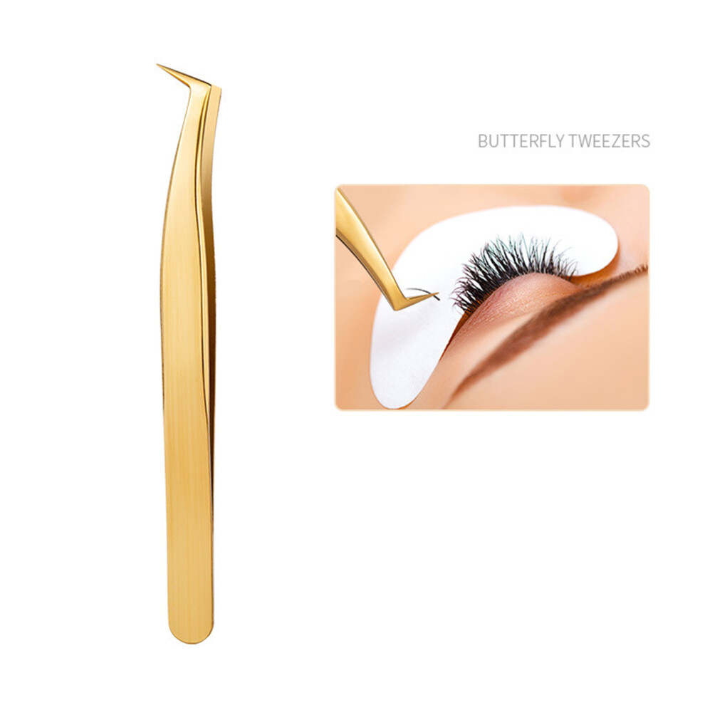 Penghui-Toys (Titanium) Precision Eyelash Tweezers For Perfect Alignment