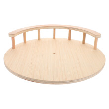 2Stk Stabile Holz Katzenplattformen Hellgelb Und