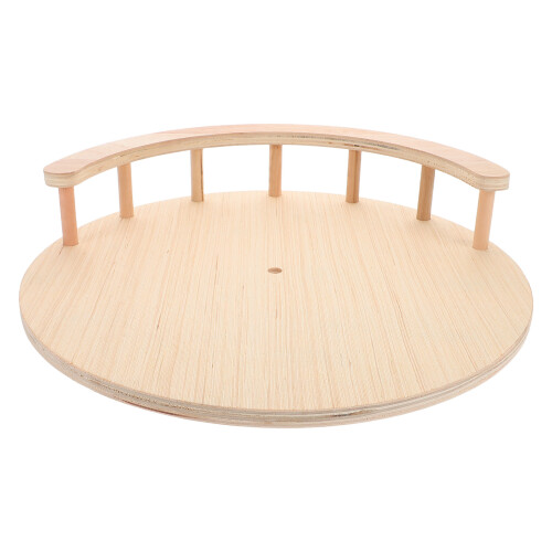 2Stk Stabile Holz Katzenplattformen Hellgelb Und