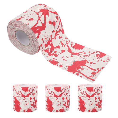 12 Spukiges Papier Toilettenrolle Mit Handprint 1