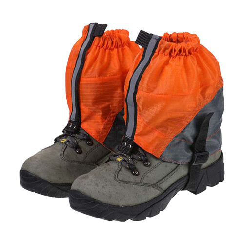 (Orange) Waterproof Ski Leg Covers - Sand & Snow Proof 2