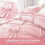 King Size Comforter Set Pink Ivory 7-Piece 4