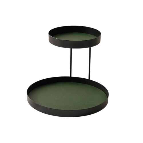 Double-Layer Iron Storage Tray, 20x20x15.5cm 1