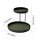 Double-Layer Iron Storage Tray, 20x20x15.5cm 3