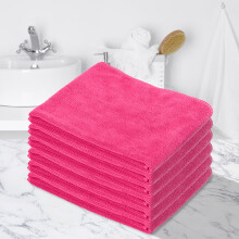 Super saugfähiges Handtuchset (6er-Pack), schnelltrocknende Bade-, Gesichts-, Hand- und Haartücher für Zuhause, Fitnessstudio und Auto –