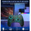 Controller a effetto Hall compatibile con Nintendo Switch/Switch2/Lite/OLED; Controller Pro wireless per PC/Android/iOS; LED a 9 colori, 2