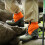 (Orange) Waterproof Ski Leg Covers - Sand & Snow Proof 6