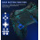 Controller a effetto Hall compatibile con Nintendo Switch/Switch2/Lite/OLED; Controller Pro wireless per PC/Android/iOS; LED a 9 colori, 4