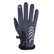 Thermal Work Gloves, Durable & Cut Resistant for Outdoor Labor, Construction, Gardening & Heavy-Duty Winter Use Blue