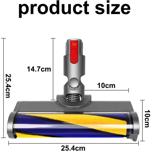 Weicher Walzenbürstenkopf für Dyson V7 bis V15