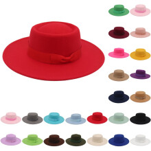 Chapeau Panama unisexe à larges bords, chapeau de soleil d'été style rétro pour la plage, paille naturelle T1501 Taille universelle
