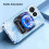 Semiconductor Phone Cooler with RGB Lights – Ultra-Quiet 24dB, Type-C Powered, Compatible with iPhone/Android 5