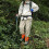 (Orange) Waterproof Ski Leg Covers - Sand & Snow Proof 12