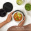 Boîte à lunch électrique 20 oz noire chauffe-plats portable 2