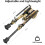 6-9 Inches Picatinny Bipod Adjustable Spring Return with Picatinny Adapter 3