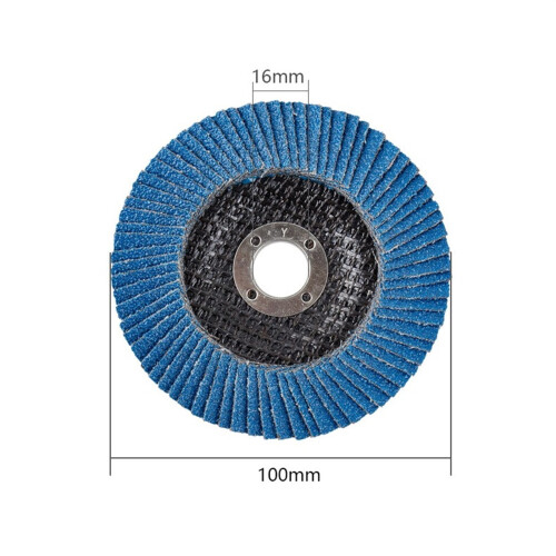 Discos de lixa azuis de 4 polegadas (100 mm), pacote com 10 unidades. 2