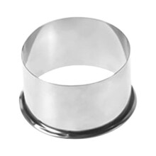 AnuirheiH Stainless Steel Dumplings Maker, 1 Pieces Dumpling Skin Maker 3.74Inch Dumpling Cutter Pie Ravioli Empanadas Press Mold