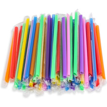 Pailles pour smoothies et bubble tea 1,1 cm x 25 cm (800 unités)