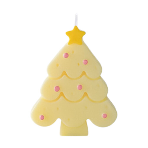 Bougie parfumée AuroraX Mini en forme de sapin de Noël avec 1