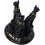 Support en résine pour sphère de cristal représentant le chat Bastet égyptien 3