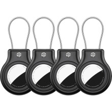 Waterproof AirTag Holder with Secure Lock, Protective Case Compatible with Apple AirTag