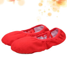 1 Pair Adult Ballet Slippers Simple Design Lightweight Comfortable Wear for Women