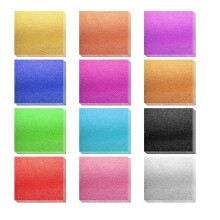 12 Colors Foil Paper Gold Sheets 240 Sheets Imitation Gold Paper for Painting Nails Art