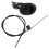 Universal Recliner Release Pull Handle Replacement with Black Cable Included, Easy to Install and 4