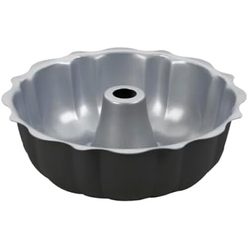 Kockens klassiska nonstick-form med räfflad form 23 cm silver