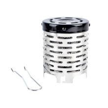 Mini Gas Heater Stove Wear-resistant Outdoor Camping Portable Steel Warmer Heating Cover Equipment