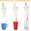 Cannucce per frullati e bubble tea, 0,43" x 9,84", confezione da 800 pezzi 2