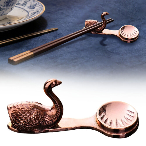 Βάση για ξυλάκια Swan από ανοξείδωτο ατσάλι, 1 τεμάχιο 1