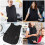 Breathable Black Work Apron, Vest Style with Pockets for Kitchen Tasks 3