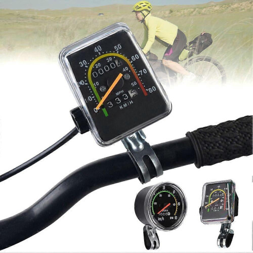 Mechanical Bike Speedometer Precise Mechanical Measurement Retro Style Analog Speedometer 2