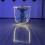 LED Praise Dance Flag with Retractable Pole, Semicircular 4