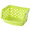4-Color Stackable Storage Baskets - Multi-Purpose Plastic Organizers for Kitchen & Toy Storage, Space-Saving Containers with Interlocking Design 1