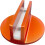 Magnetisk Jack Pad Aluminium Rillet 1 Stk. Orange 1