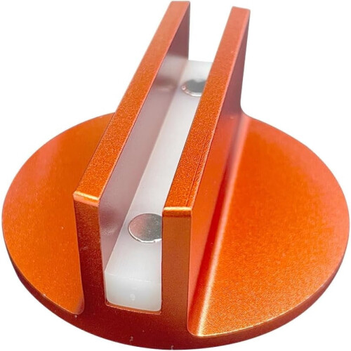 Magnetisk Jack Pad Aluminium Rillet 1 Stk. Orange
