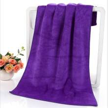 Asciugamano in microfibra viola, 23,6x11,8 cm, morbido e assorbente, elegante complemento d'arredo per il bagno – 1 pezzo