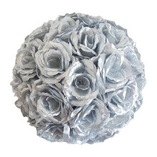 Rose réaliste en plastique, fleurs artificielles