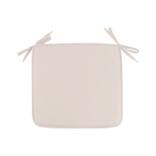 Coussins de chaise imperméables 40 x 40 cm pour intérieur/extérieur avec attaches, lavables en machine – Compatibles avec les chaises de patio