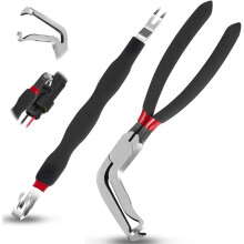 Electrical Disconnect Pliers 37980 & Connector Separator 13120, 8in Push-Tab Plug Tools (2-Piece Set)